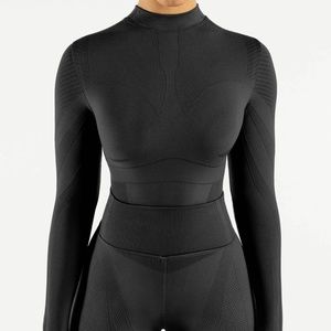 Tonal Long-Sleeve Bodysuit